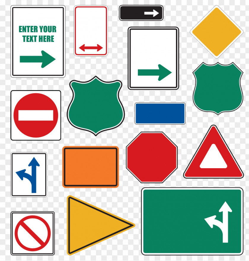 Signs Vector Material Traffic Sign Road Transport PNG