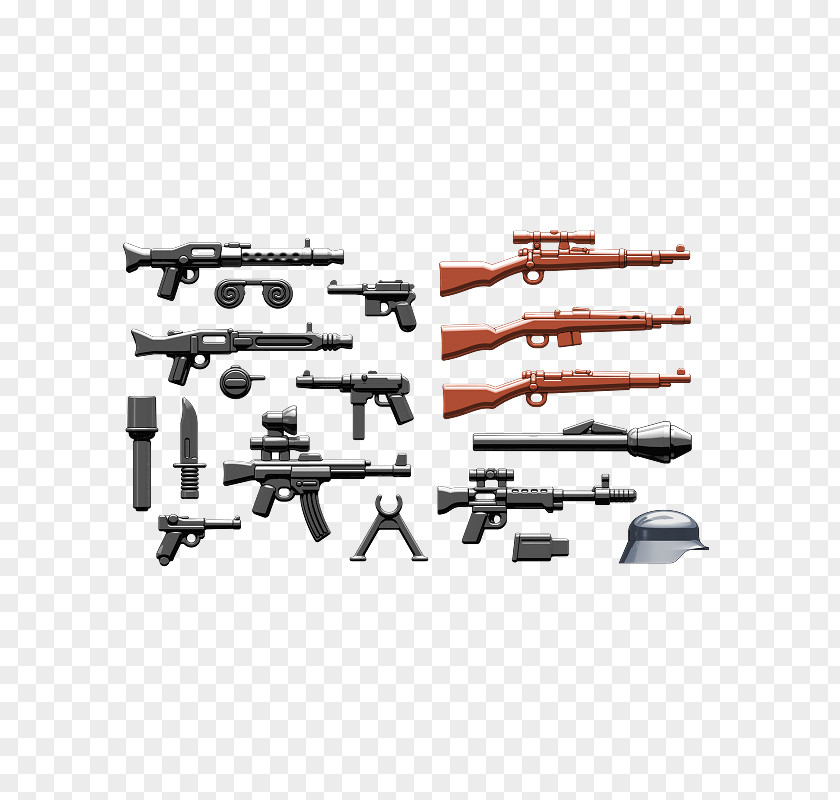 Weapon Second World War BrickArms Lego Minifigure PNG