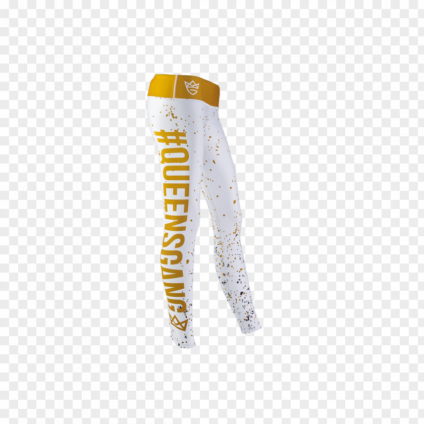 White Cargo Joggers Leggings Product PNG