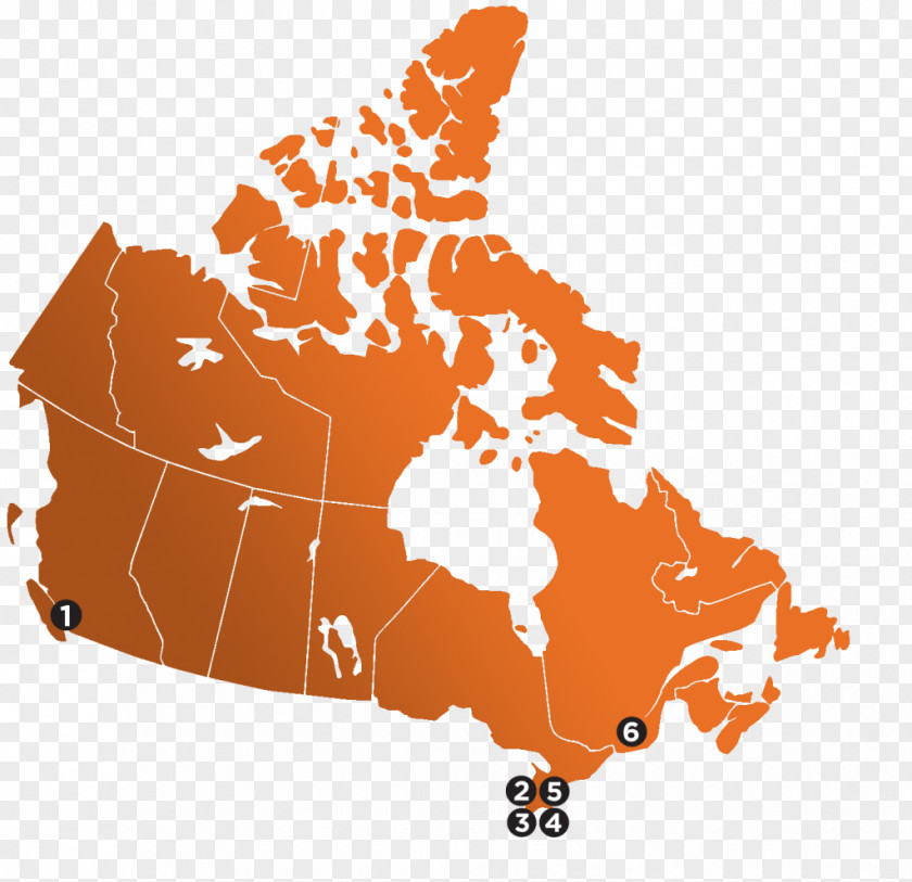 Canada Map Provinces And Territories Of Blank United States World PNG