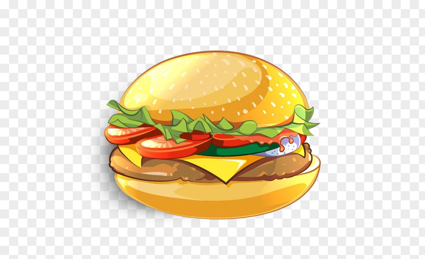 Burger King Hamburger Veggie Cheeseburger Drawing PNG