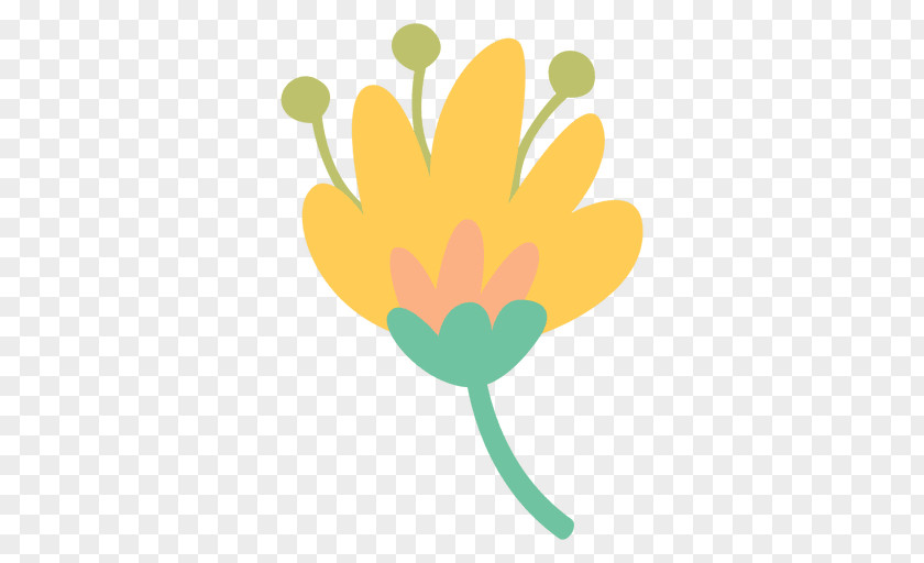 Flowers Vector Drawing Clip Art PNG