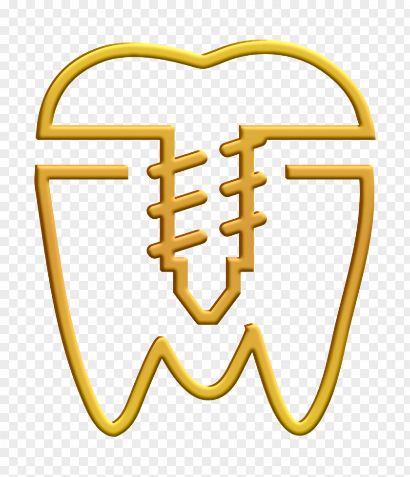 Medical Set Icon Premolar Dental PNG