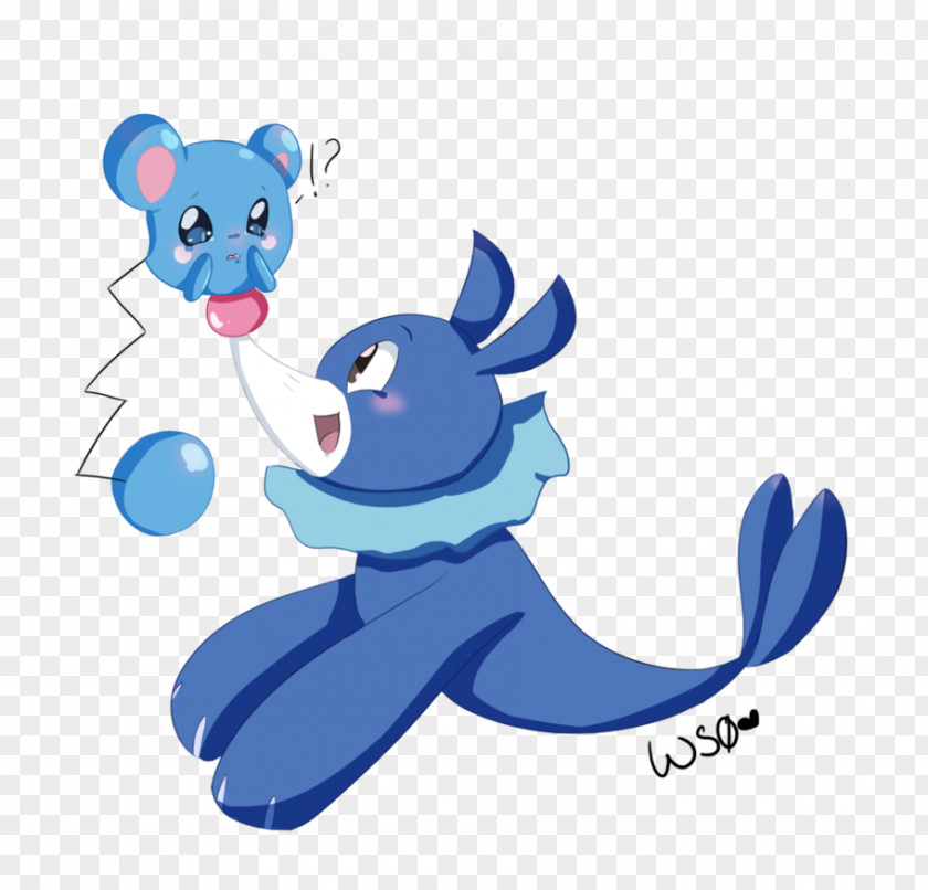 White Seal Azurill Drawing Marill Pokémon PNG