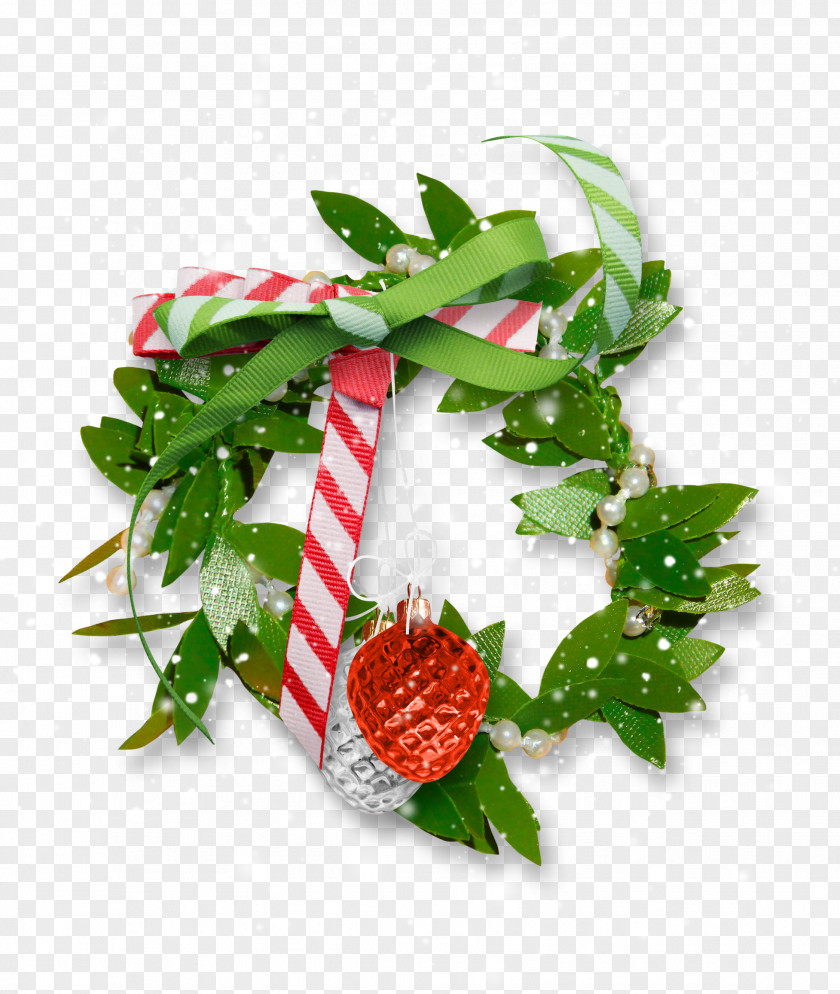 Wreath Christmas Ornament Garland Decoration PNG