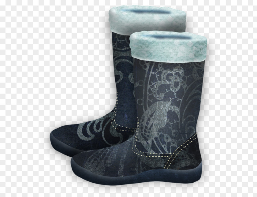 Boot Snow Wellington Cowboy Shoe PNG