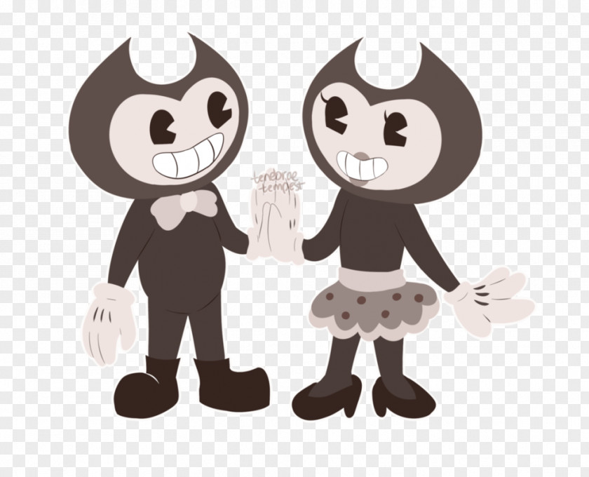 Discussing Drawing Quick, Draw! Illustration Digital Art Bendy And The Ink Machine PNG