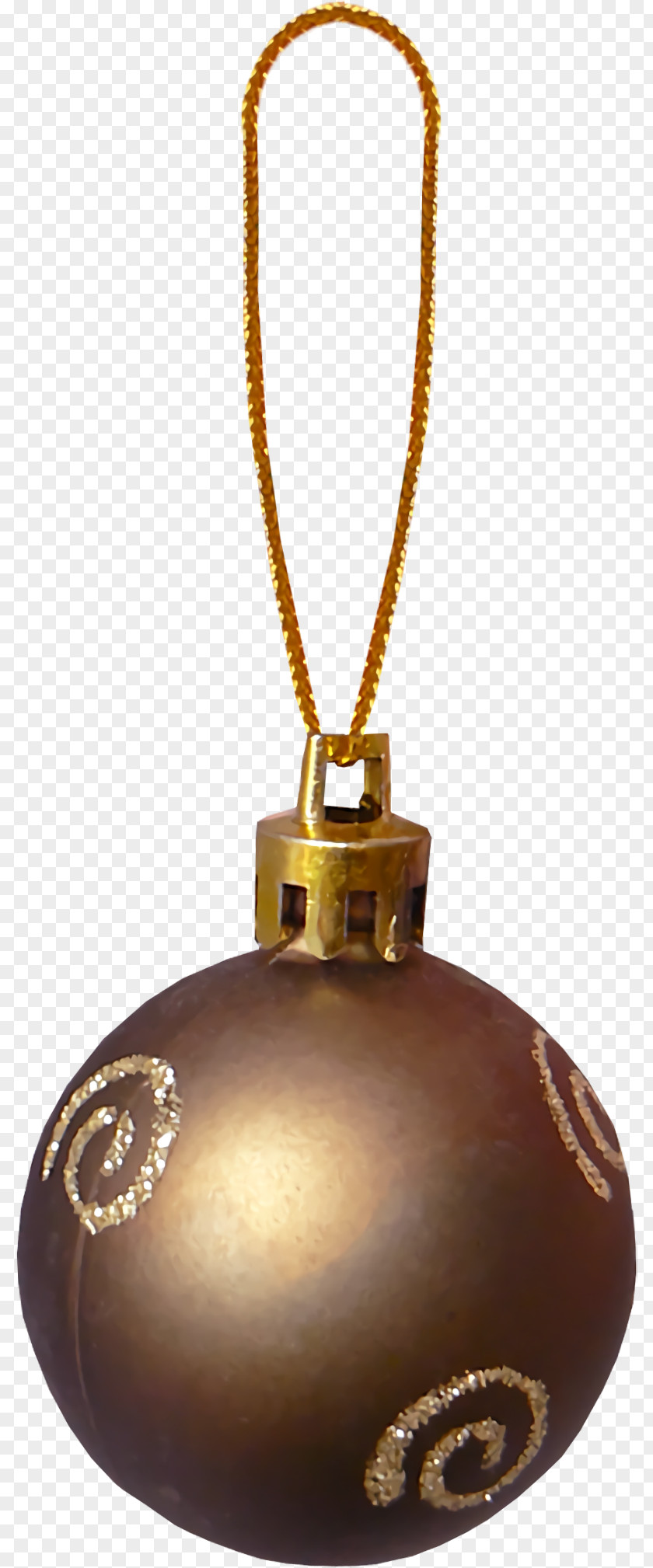 Jewellery Bronze Christmas Bulbs Balls Bubbles PNG