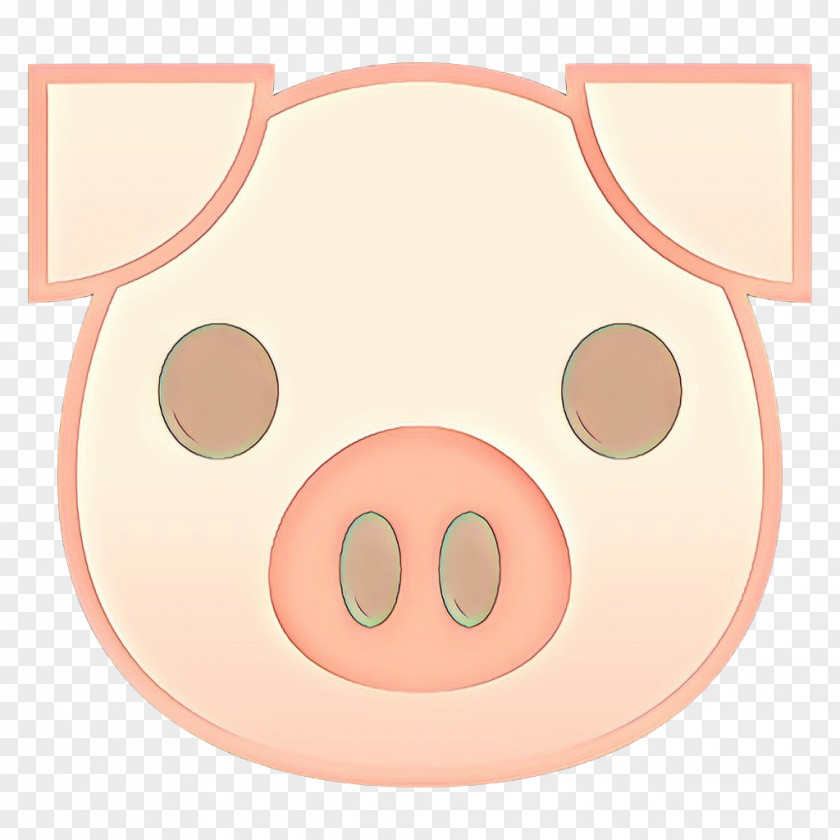 Smile Livestock Pig Cartoon PNG
