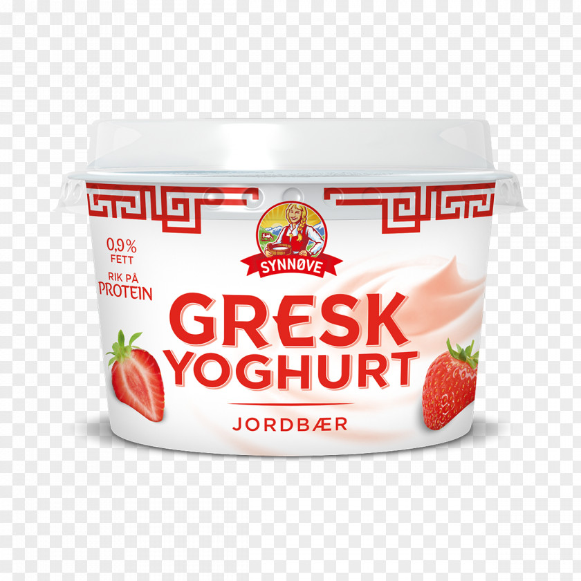 Strawberry Gresk Yoghurt Aloe Vera Pære & Granola Food PNG