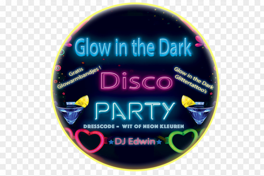 Theme Party Disc Jockey Font PNG