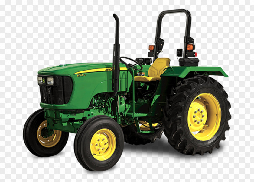 Tractor John Deere Agricultural Machinery Two-wheel Drive Agriculture PNG