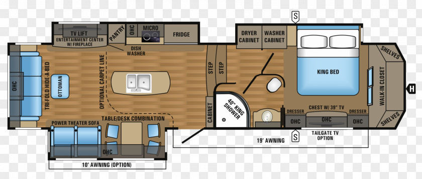 Jayco, Inc. Campervans Caravan Fifth Wheel Coupling Floor Plan PNG