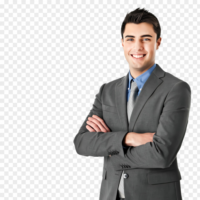 Job Recruiter Suit White-collar Worker Standing Formal Wear Business PNG