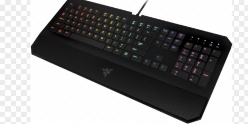 Skulpture Computer Keyboard Gaming Keypad Razer DeathStalker Essential Chroma Chiclet PNG