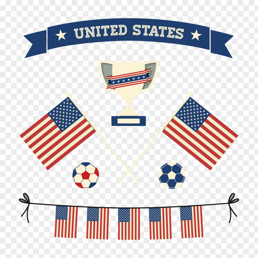Us Soccer Flag Of The United States American Football PNG