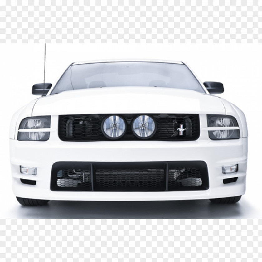 Black X Chin Car 2006 Ford Mustang Grille Eleanor PNG