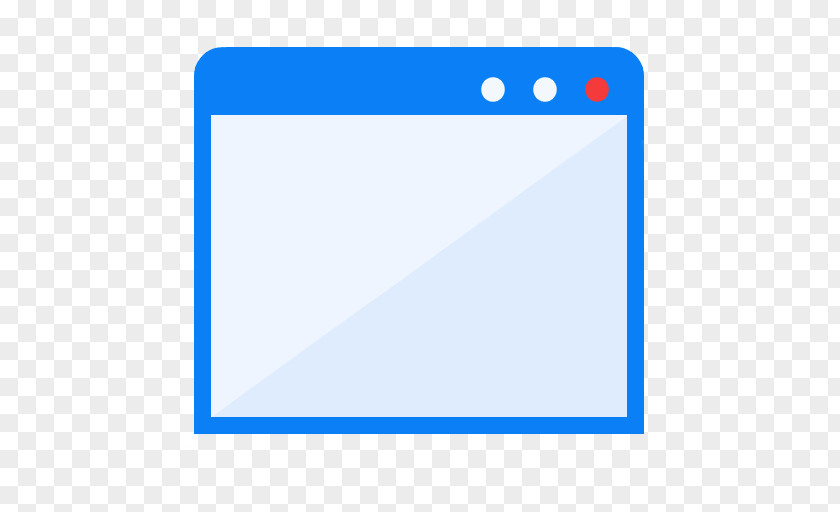ModernXP 69 Window Blue Angle Area Text PNG