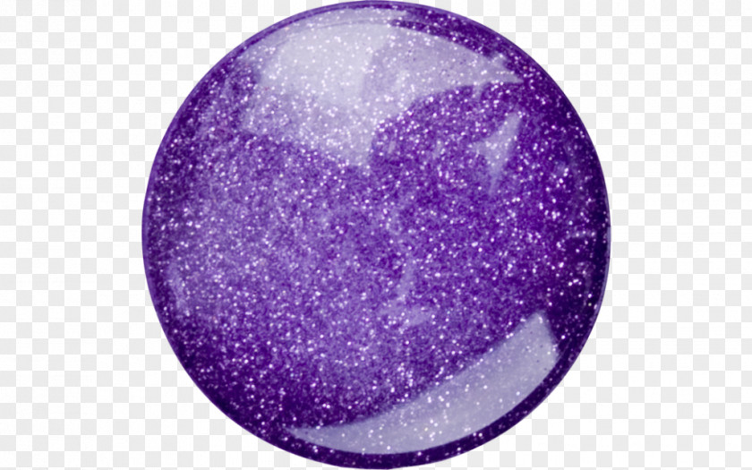 Sparkle French Manicure Sphere Purple PNG