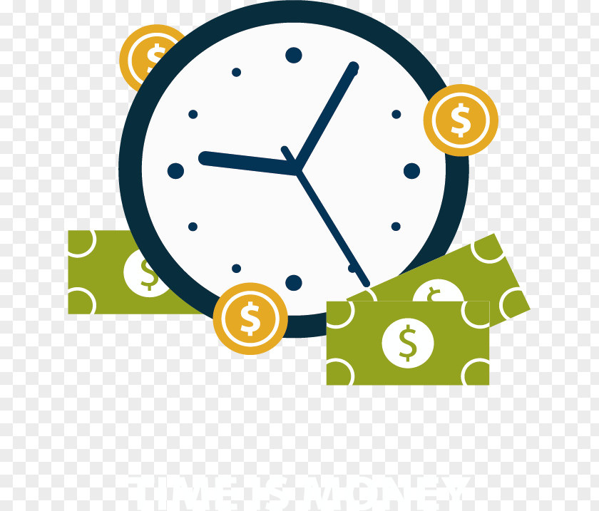 Time Is Money Value Of Banknote Passive Income Finance PNG