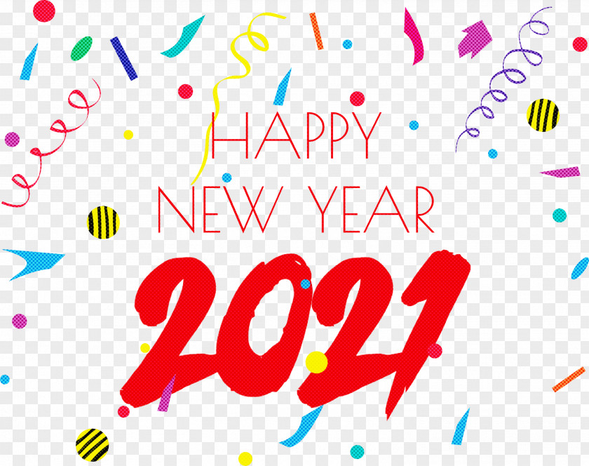 2021 Happy New Year PNG