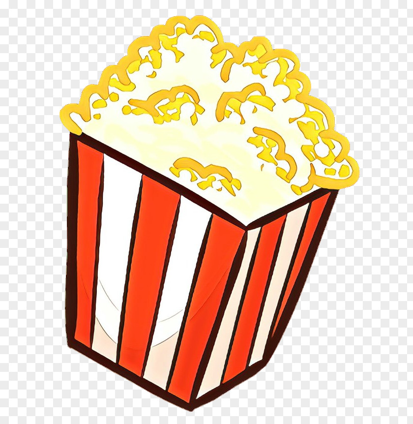 Clip Art Popcorn Yellow Product Line PNG