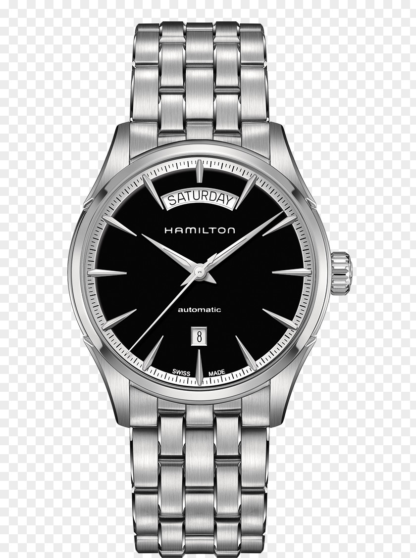 Hamilton Watch Black Male Mechanical Company Lancaster Fender Jazzmaster Rolex Day-Date PNG