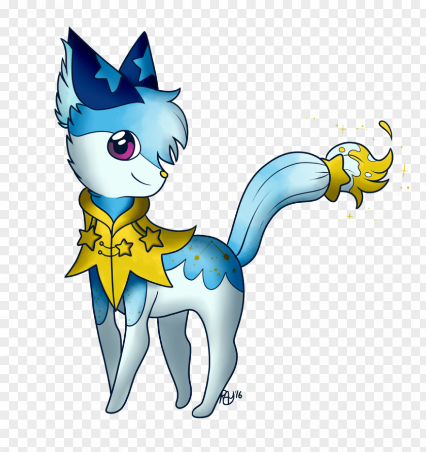 Shining Bright Whiskers Cat Horse Clip Art Illustration PNG