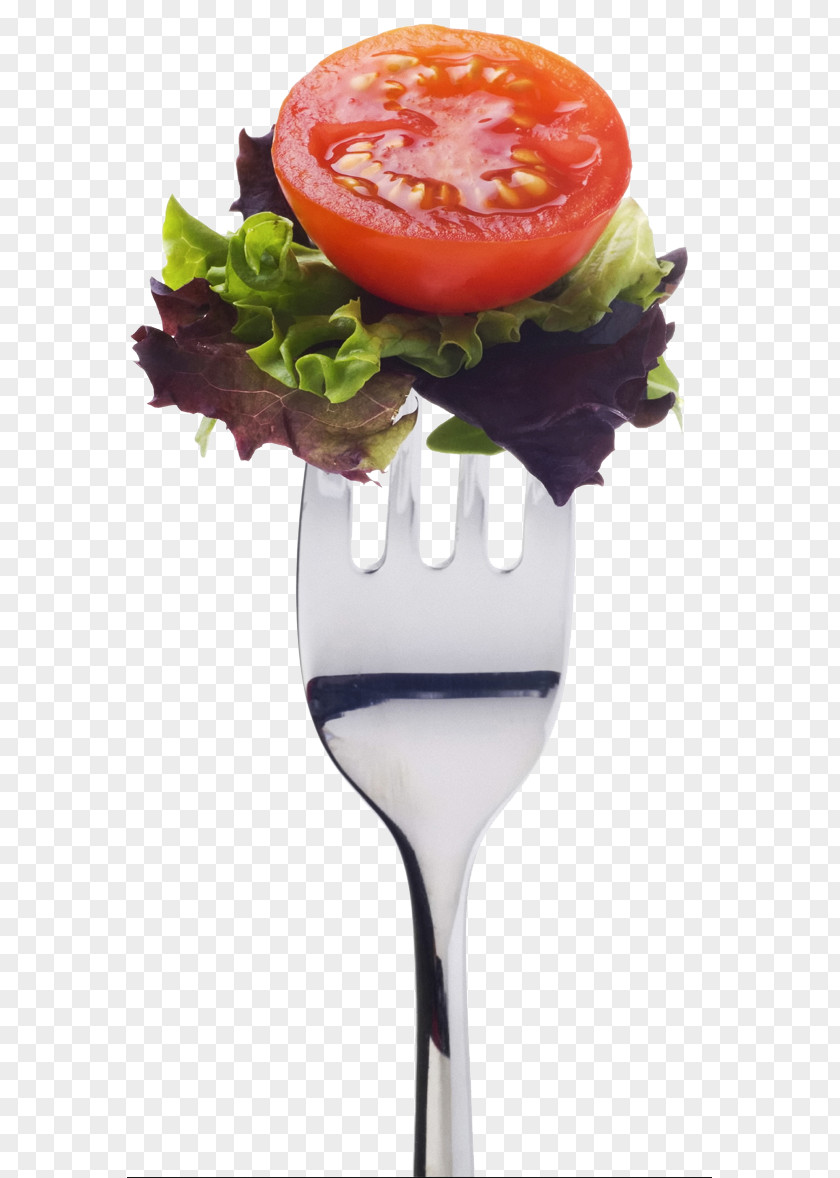 Vegetable Fruit Salad Fork PNG