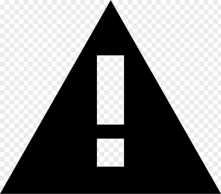 Warning Triangle User PNG