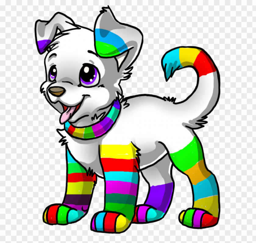 Cat Puppy Labrador Retriever Rainbow Clip Art PNG