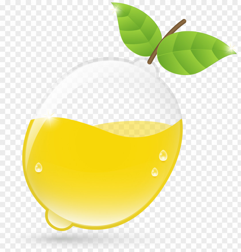 Creative Lemon Juice Fruit Photography Clip Art PNG