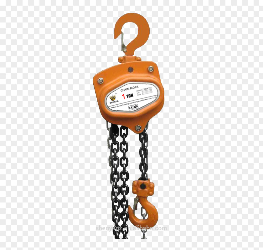 Hand Chain Hoist Machine Shackle PNG