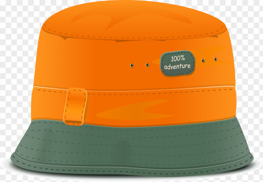 Orange Hat Cap Yellow PNG