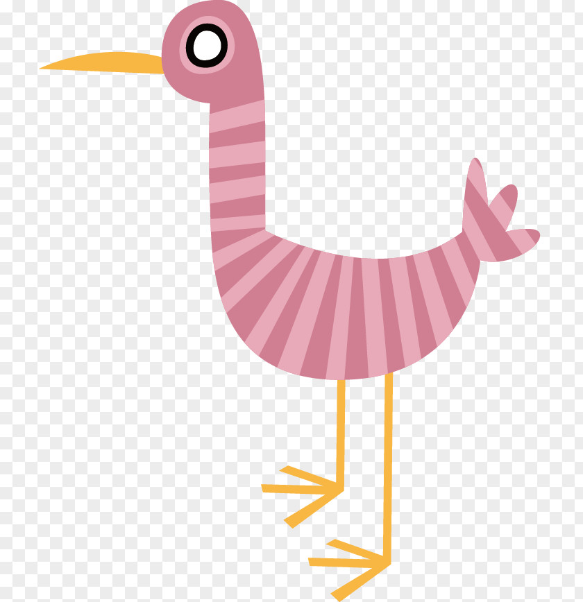 Pink Birds Bird Cartoon Illustration PNG