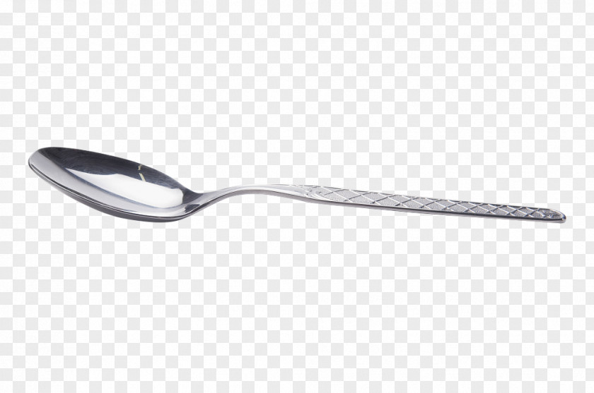 Stainless Steel Spoon Tablespoon Fork Black And White PNG