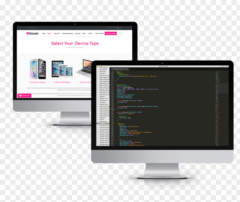 Website Maintenance Computer Monitors Product Design Multimedia Output Device PNG