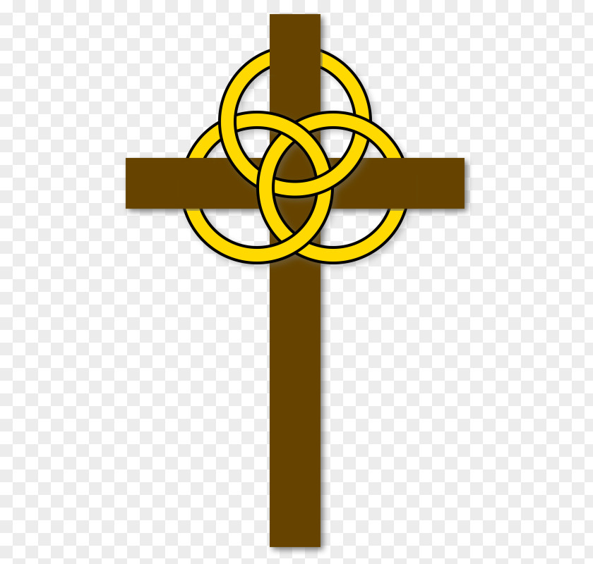 Christian Cross Trinity Triquetra Symbol PNG