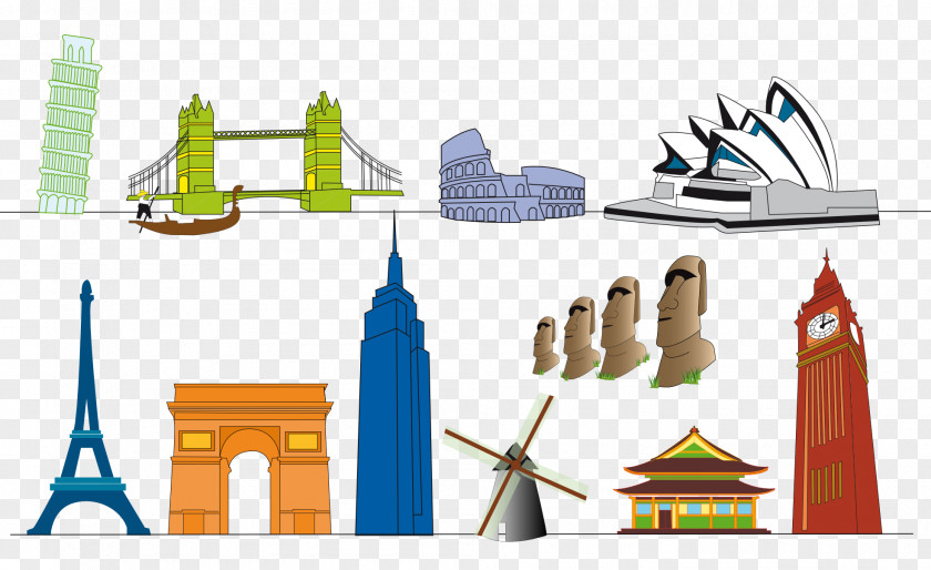 Eiffel Tower Monument Landmark Clip Art PNG