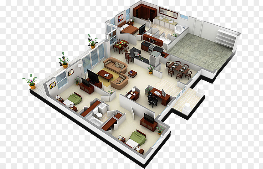 House Plan Floor Square Foot PNG