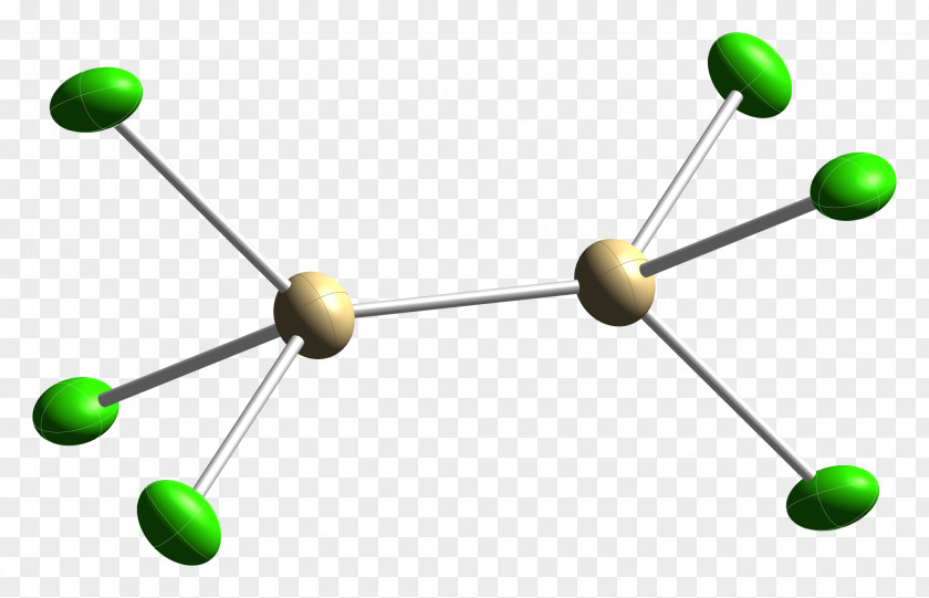 Thermal Ellipsoid Cadmium(I) Tetrachloroaluminate PNG