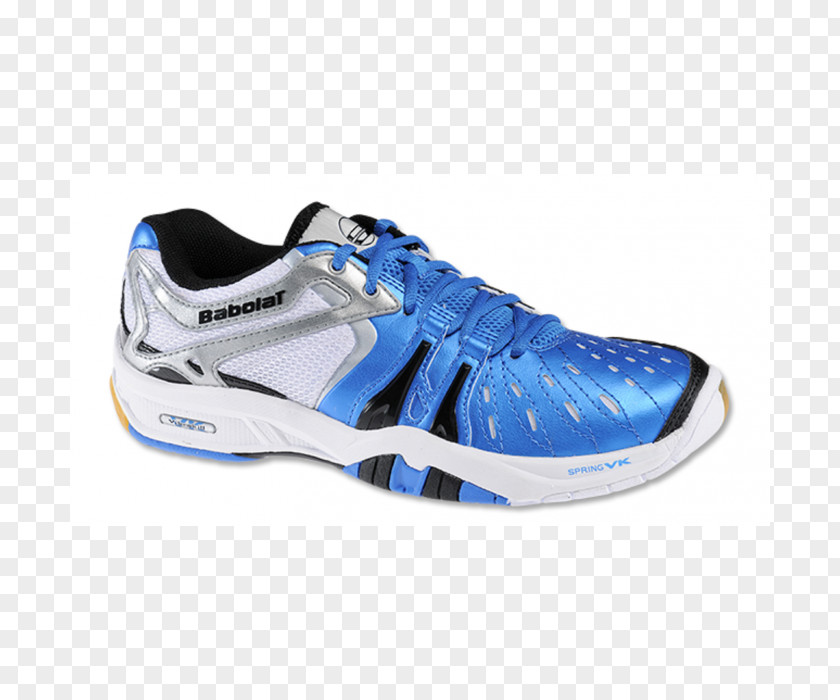 Badminton Sneakers Shoe Babolat Blue PNG