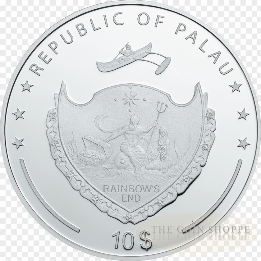 Coin Silver Hamsa Proof Coinage PNG