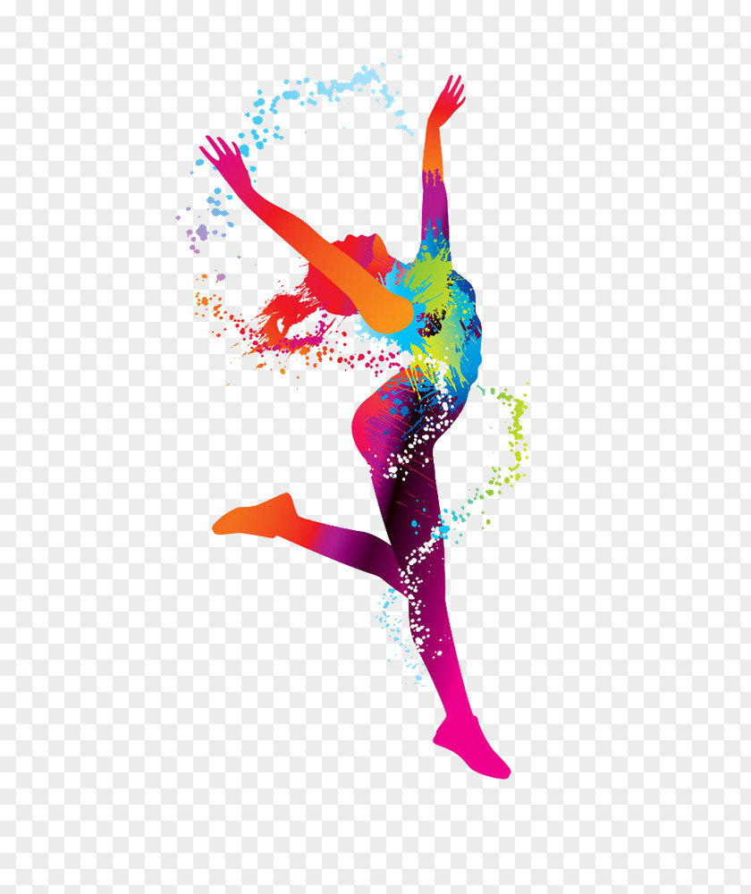 Dancing Girl Dance Watercolor Painting PNG painting, Silhouette clipart PNG