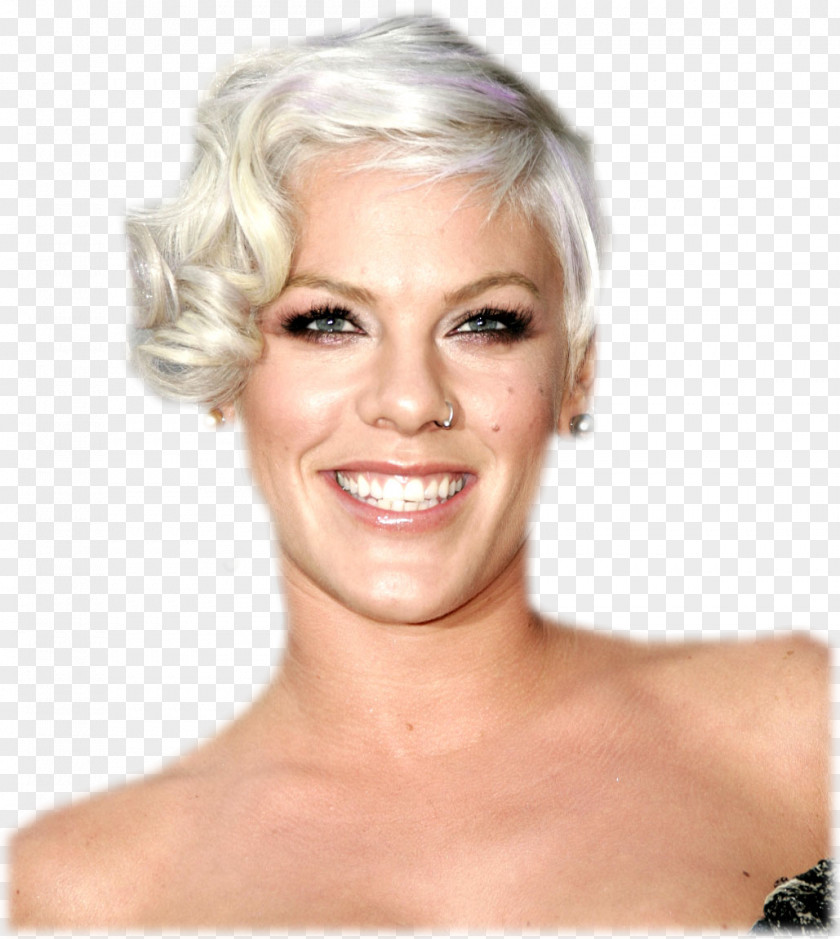 List P!nk Hairstyle Bob Cut Afro-textured Hair PNG