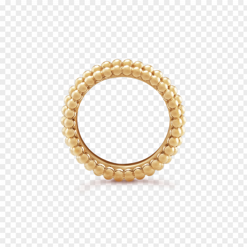 Poetic Charm Pearl Ring Jewellery Gold Van Cleef & Arpels PNG