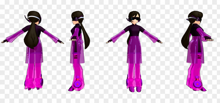 Design Costume Fashion Character PNG