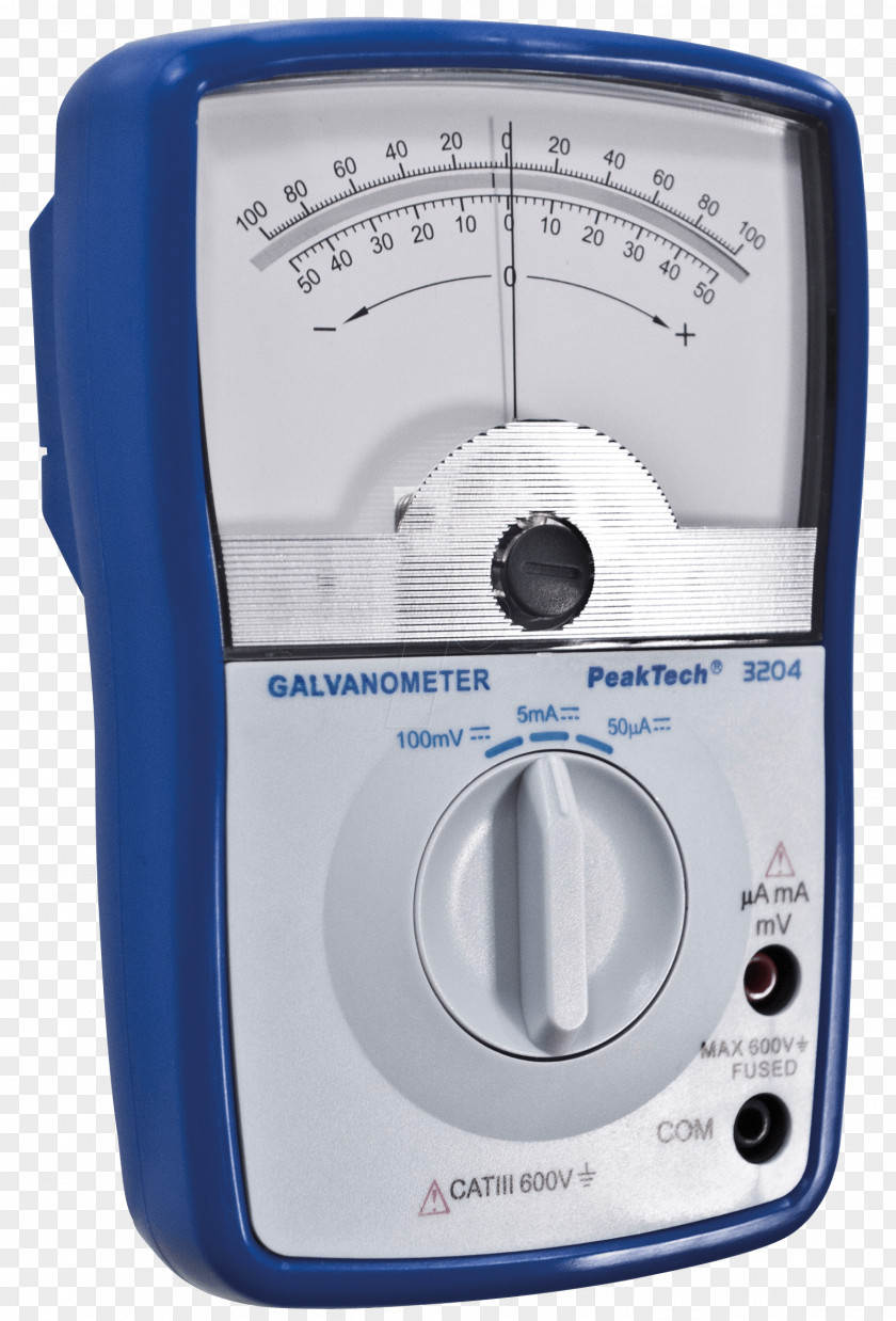 Galvanometer Electronics Direct Current Analog Signal Ammeter PNG