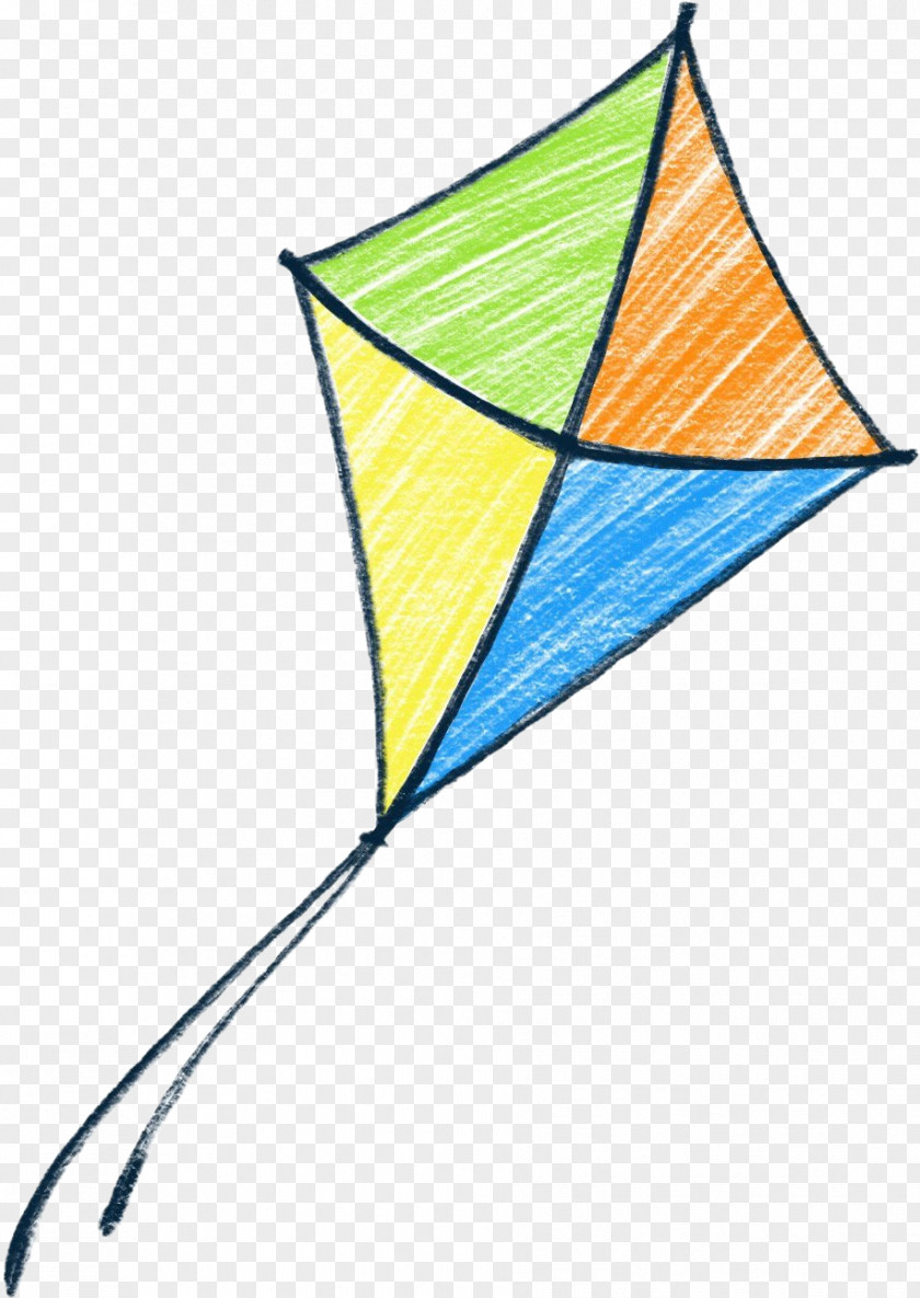 Line Sport Kite Triangle PNG