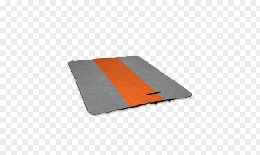 Blanket Orange Rectangle PNG